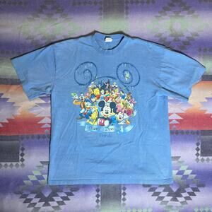 Vintage disney blue mickey mouse